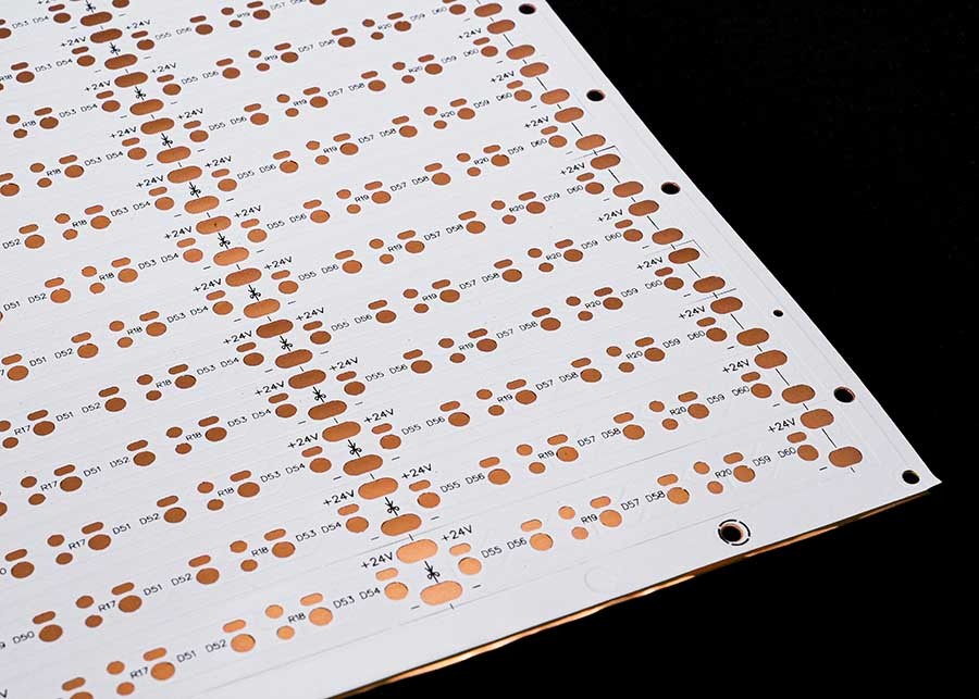 Flexible LED Strip Circuit Board-2835-60LEDS/PCS-10*503-24V for flex pcb manufacturer