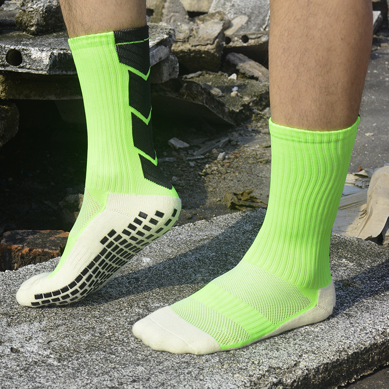 Knitted Anti-Slip Football Socks Thickened Breathable Sports Socks for Men and Women