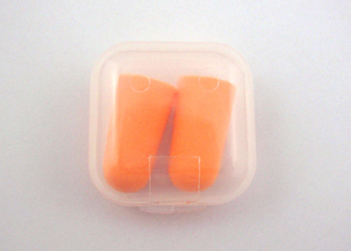 Soft PU Foam Disposable Ear Plugs Slow Rebounded Noise Cancelling Ear Plugs with Box