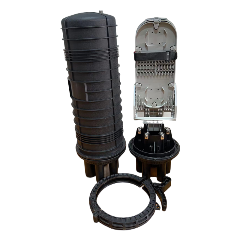 Over 25 Years Service Life FTTH 96cores Dome Splice Closure for Fiber Optic Splice Box