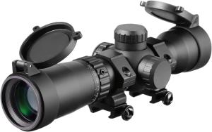 Quality 1.5-5x32 Adjustment Night Vision Crossbow Scope Red Green Reticle Illuminated Crossbow Optics wholesale