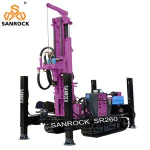 Quality 70KW Crawler Water Well Drilling Rig Hydraulic Borehole Deep Water Well Drilling Machine wholesale