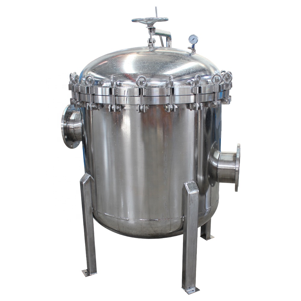 3 Micron PP Filter Bag Filter Housing for Water Treatment of Coconut Water Milk Oil