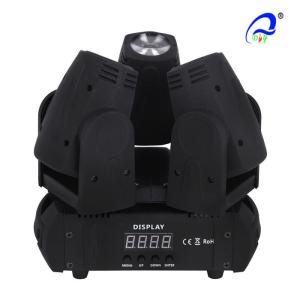 Quality Three Heads CREE Mini Beam Moving Head Light 10W 4in1 IP33 Infinite Rotation wholesale