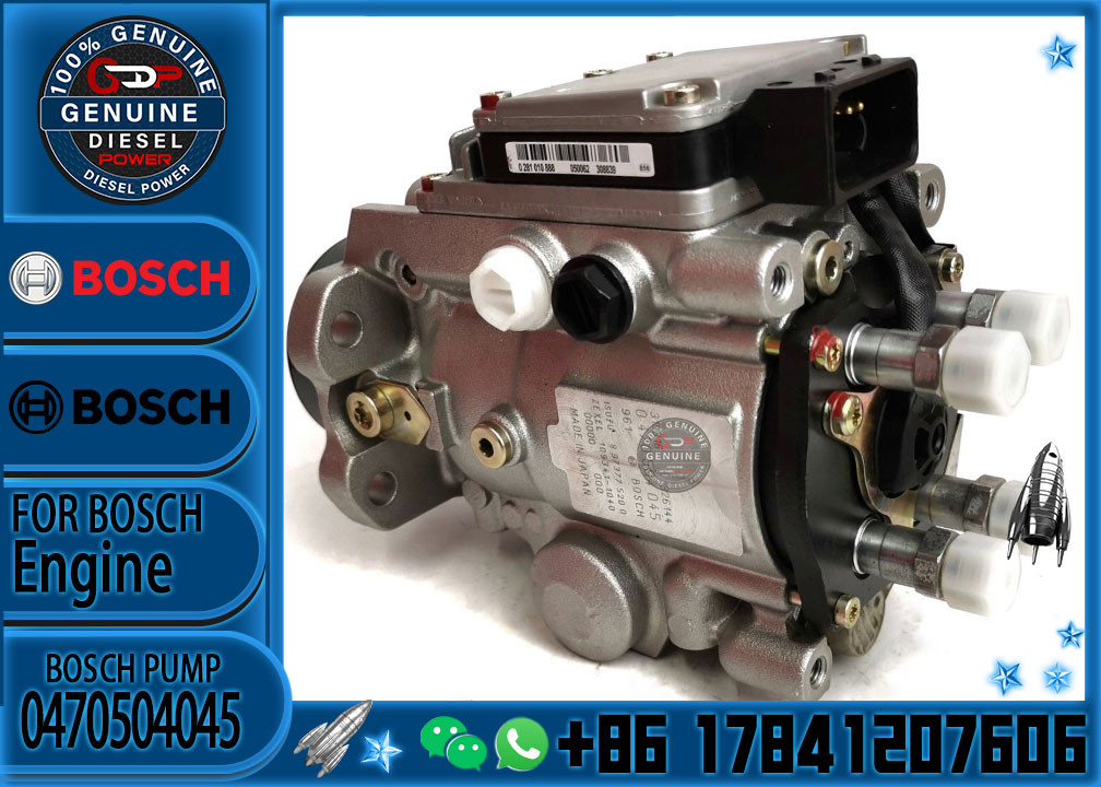 Diesel Injection Fuel Pump 0470504037 0470504045 0470504026 0470504031 diesel pump 4KH1 4JH1 VP44