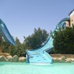 OEM ODM Fiberglass Pool Slide Spiral Swimming Pool Slide Commercial