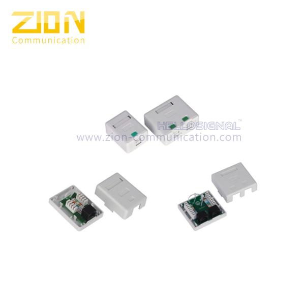 RJ45 Surface Mount Box, Conductor Modular Box , from China Manufacturer - Zion