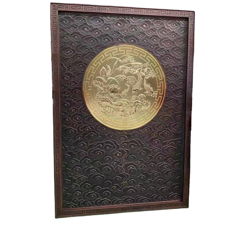 Laser Cutting Aluminium Decorative Interior Metal Etched Wall Panels