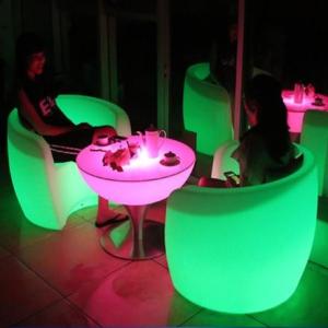 Quality Waterproof LED Bar Furniture , LED Bar Stools For Living Room / Garden wholesale