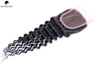 Quality Human Hair Natural Color Brazilian Virgin Remy Deep Wave Hair wholesale