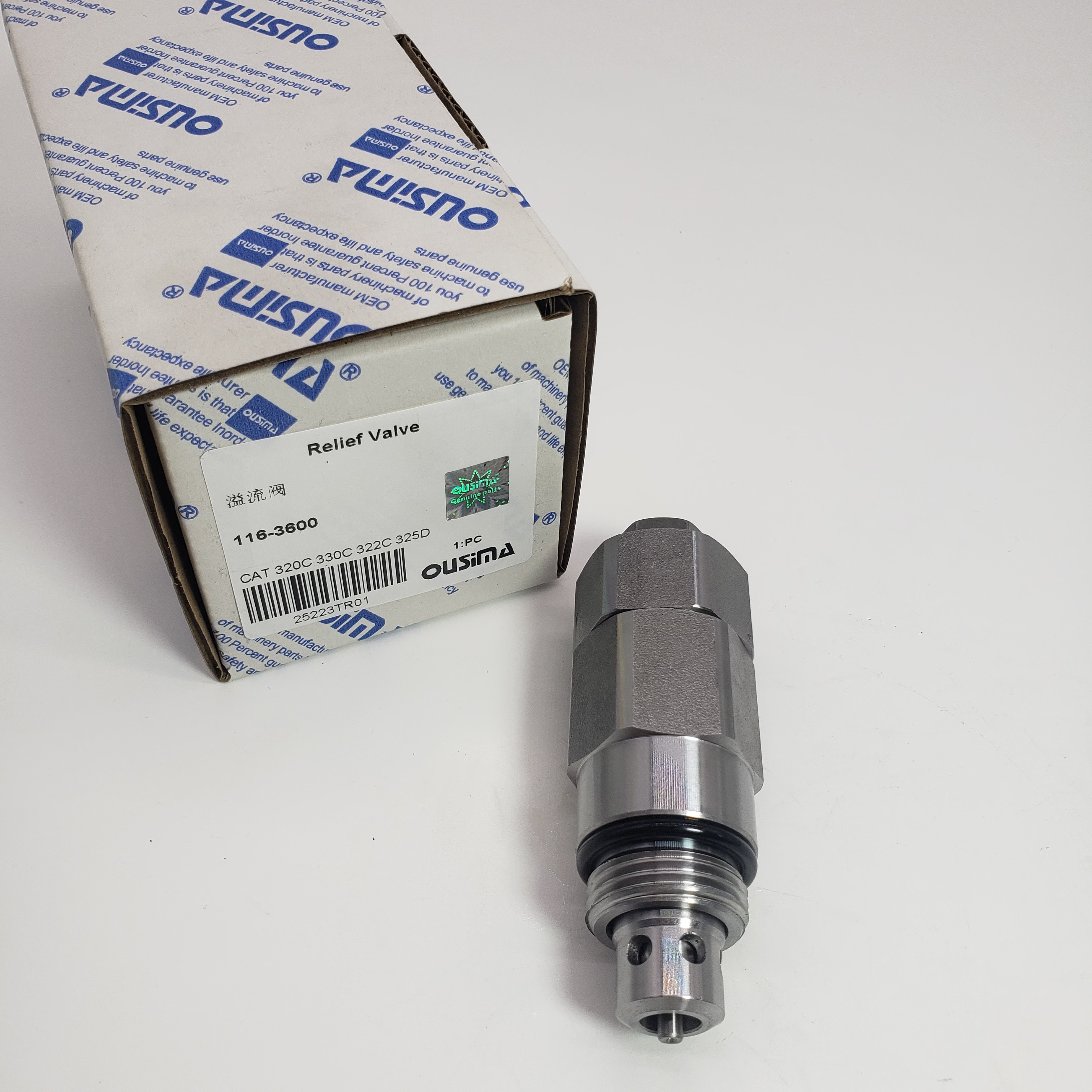 Relief Valve 116-3600 1163600 For CAT 320B 322C 325B 330C