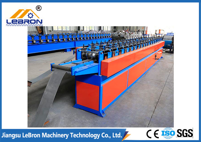 Smooth Steel Profile Roll Forming Machine Stable 3kW Hydraulic Station Power
