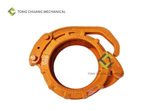 Quality Concrete Pump 125A Quick Release Pipe Clamp Alloy Structural Steel wholesale