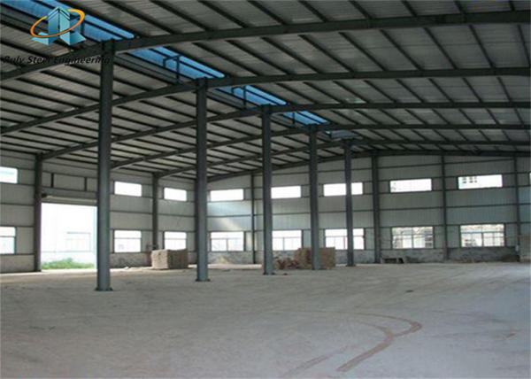 Prefabricated Light Metal Factory Building Steel Frame Construction Building