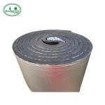 Back Aluminum Foil 100kg/M3 Foam Rubber Sheet Heat Insulation