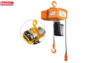 Quality 3t 5t 60hz Electric Single Phase Chain Hoist For Wharf , Lifting Height 12m wholesale
