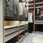 Customized Wall Wardrobe Plywood Walk In Closet Bedroom Wardrobe Modern