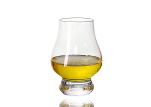 Quality Airlines Hand Blown Lead Free Crystal Whiskey Glasses 210ml ODM wholesale