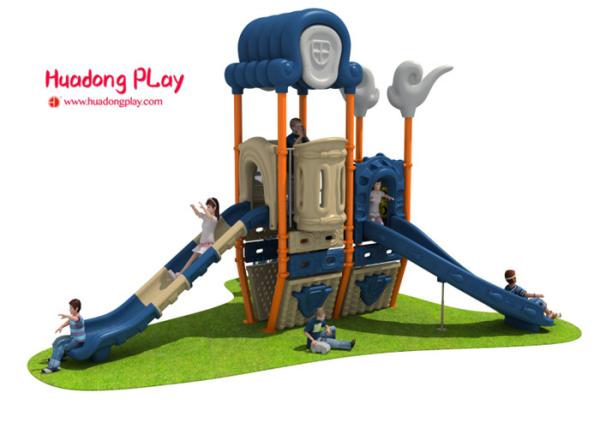 Handstand Dream Cloud Kids Outdoor Playset , Kids Playground Slide Customized