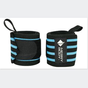 Quality Polyester Gym Wrist Wraps 10kgs Weightlifting Wrist Support Elastic Cotton wholesale