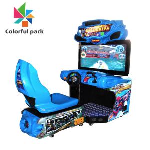 Quality H2 Overdrive Arcade Racing Machine 3D Video Game rowing competition Theme wholesale