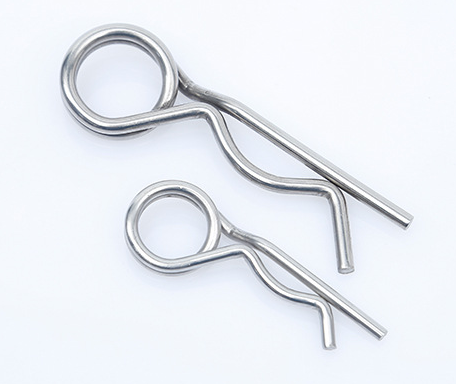 Highly Durable Stainless Steel Slotted Straight Spring Pins with Custom Carbon Steel R-Type Metal Hollow Yellow Zinc Hole