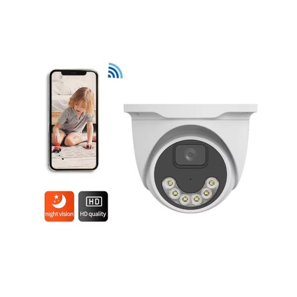 Indoor 4MP IP CCTV Network Camera AI Human Motion Dual Light Night Vision