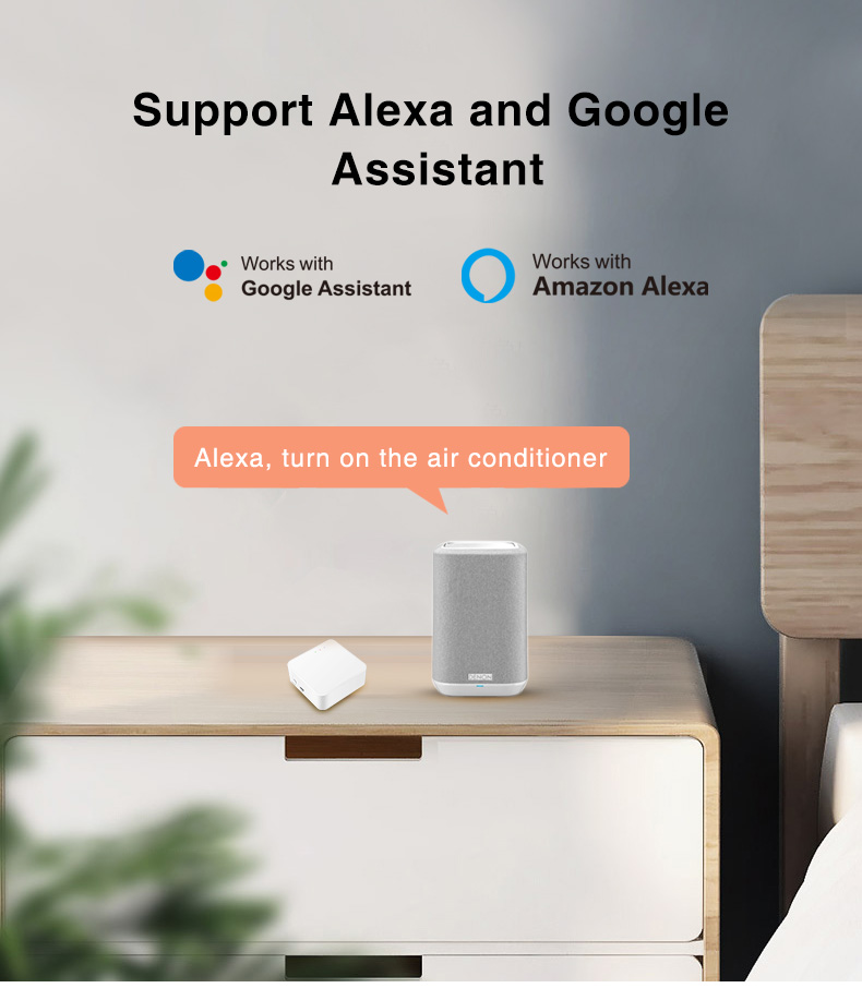 Automation Tuya Wireless Smart Gateway Support Alexa / Google Assistant
