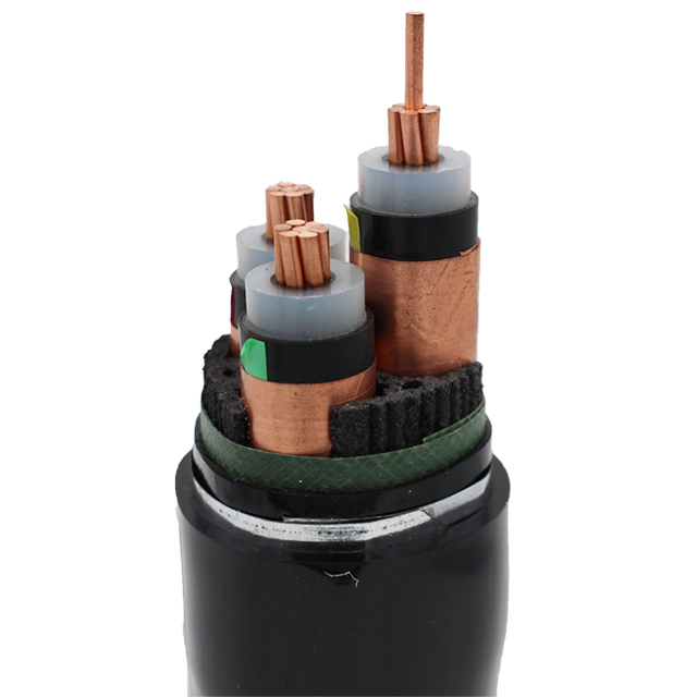 Armoured 4 Core 35mm 50mm Xlpe Insulated PVC Sheath Steel Tape Steel Wire Power Cable