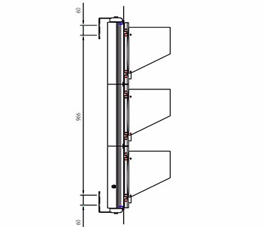 Flip Door Integrated Housing 3-Aspect Body 100MM Body Road Traffic Light Part