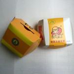 Disposable Paper Takeaway Box Clamshell Pack Burger Packaging Box Restaurants