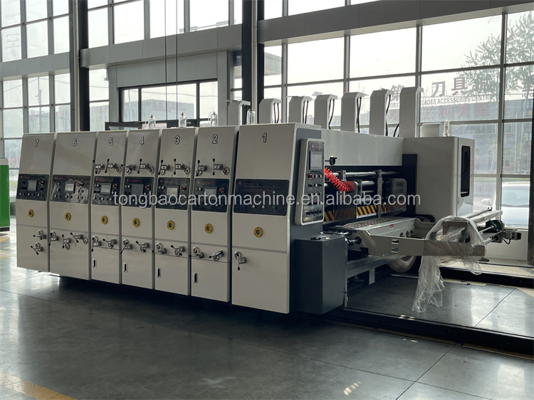Customizable High Speed 2 3 4 Color Flexo Printing Slotter Machine for Carton Printing