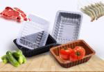 FDA Plastic Blister Supermarket Disposable Trays For Food