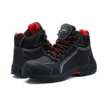 Nubuck Leather Hiking Working Boots Mens Waterproof Walking Boots