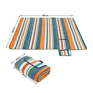 Quality XXL Flannel Fabric Packable Picnic Blanket Waterproof Picnic Equipment wholesale