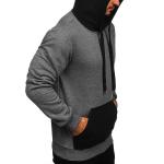 Factory High Quality Black Grey Cotton Polyester Sport Gym Adjustable Men's