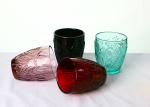 Hand Blowned 290ml 105mm Personalized Crystal Whiskey Glasses Black