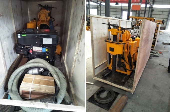 Oem Soil Testing Drilling Rig For Mine Coring With 100mm Drilling Hole Diameter
