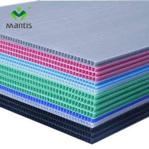 Quality Polypropylene White Correx Sheets 4mm 2mm Corrugated Plastic Sheets wholesale