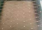 Woven And Ferruled Zoo 304 / 316 Cable Aviary Netting