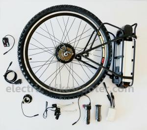 Quality 36V 250W Motorized Bike Conversion Kit 26&quot; Wheel High Speed Electric Motor wholesale