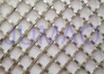 10 Mm Textured Cabinet Grille Inserts , Bright Metal Mesh Panels For Cabinets