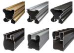 Hollow Powder Coating Aluminum Extrusion Profiles for Sliding Door / Wardrobe