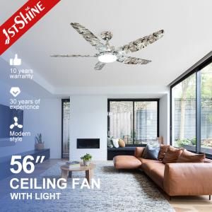 Quality 56 Inch Ceiling Fan with Dimmable LED Lighting and 5 ABS Plastic Blades from 1stshine wholesale