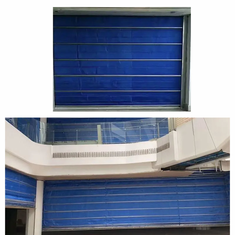 OEM Double Track Flame Resistant Roller Curtain For Temperature Environments
