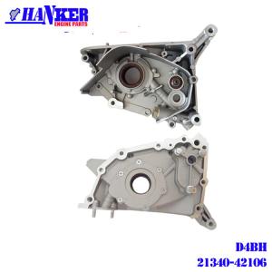 Quality Mitsubishi Hyundai D4BH Engine Oil Pump Parts Number 21340-42106 wholesale