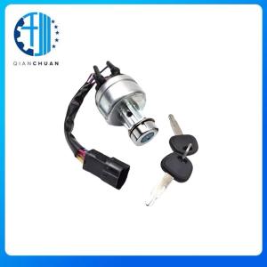 Quality Ignition Starter Switch With Keys A241200001217 for Sany SY135 SY215-8 SY235 SY365 Excavator Parts wholesale