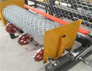 Quality Semi Automatic Garden Fence Chain Link Fence Machine wholesale
