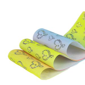 Quality Single / Double Face Personalised Printed Ribbon Hot Stamping Artwork wholesale