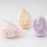 ISO14000 Colorful PU Makeup Puff Sponge Egg Beauty Blender Customized Logo